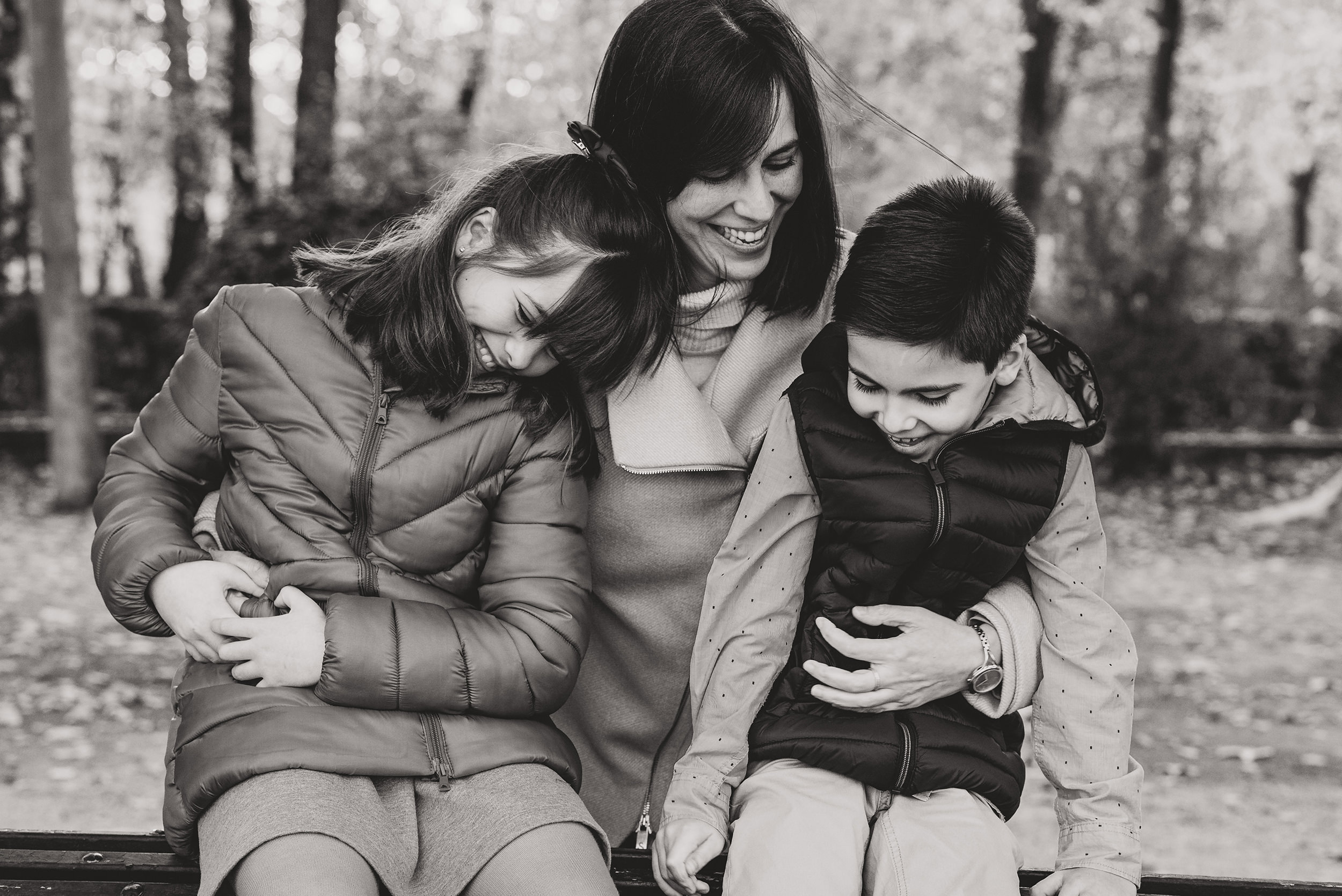 Sesión de familia en Madrid exteriores o domicilio